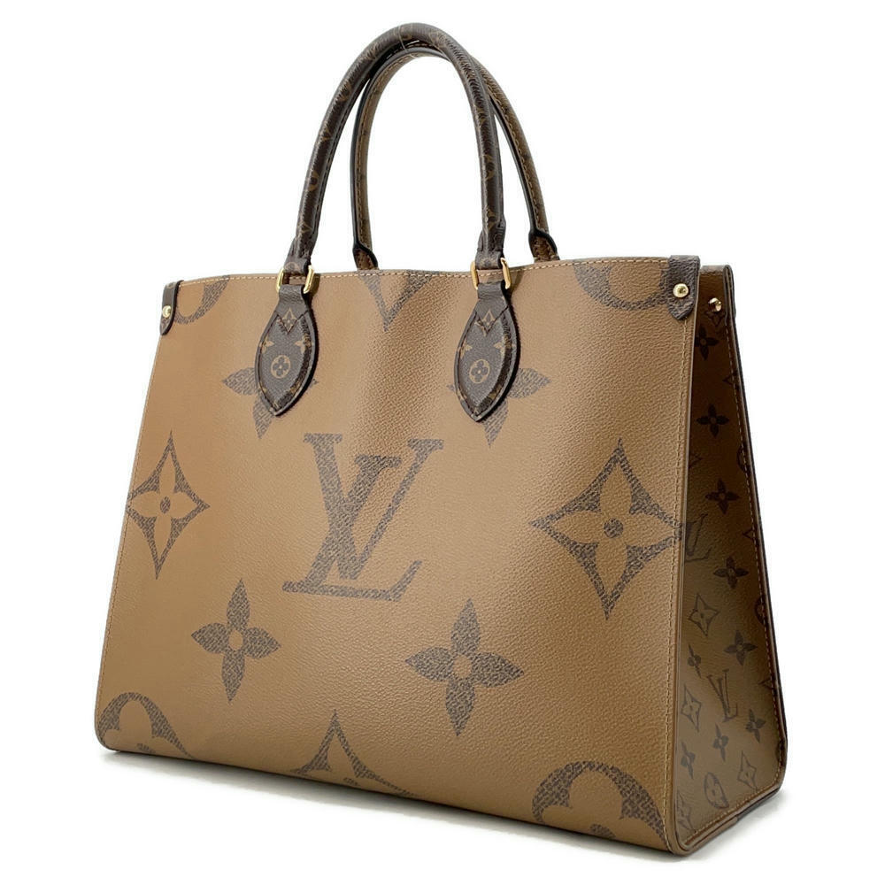 Louis Vuitton Monogram Shoulder OnTheGo Reverse Giant Tote Bag